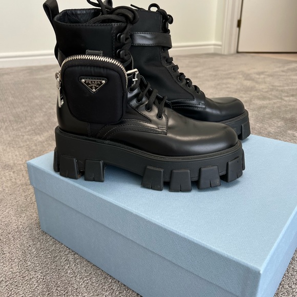 Prada Monolith Boots - Picture 6 of 6